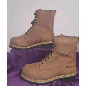 Wolverine Snyder Logger Steel Toe Waterproof Insulated Boots Size 12EW - NWT